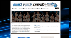 Desktop Screenshot of danceforcexpress.com